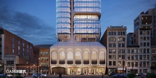 美國紐瓦克41層摩天住宅樓獲批，由INOA事務(wù)所設(shè)計