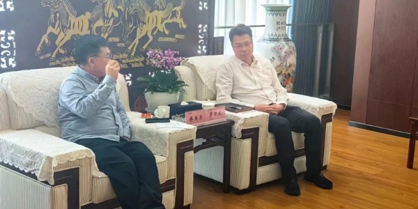 拜訪四川資源集團(tuán)，共促土地整治發(fā)展