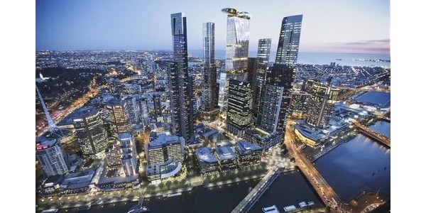 墨爾本比尤拉螺旋槳之城，新型垂直城市 / 藍(lán)天組