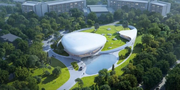 MAD阿那亞“云中心”設(shè)計方案曝光：一朵漂浮在林中的“云”！