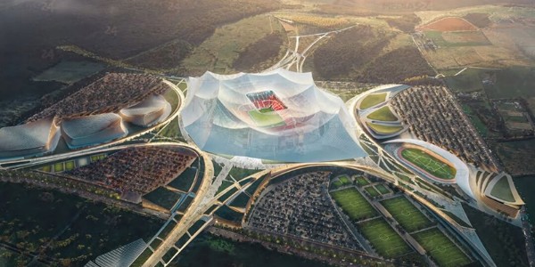 摩洛哥將建全球最大足球場，首批效果圖公布