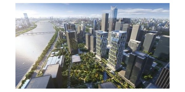 總投資超50億元！廣州地標(biāo)性雙子塔主體結(jié)構(gòu)封頂