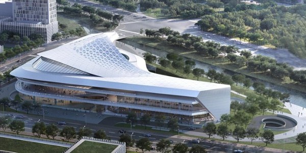 蓄勢欲飛！廊坊臨空體育館新進展，形似“轟炸機”