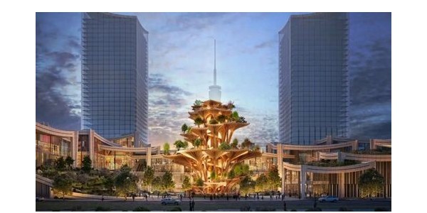 西安再添新地標！托馬斯·赫斯維克設計“生命之樹”，靈感源自銀杏樹