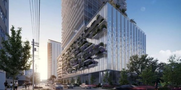 ODA新作 | 美國勞德代爾堡住宅雙塔，流動之美