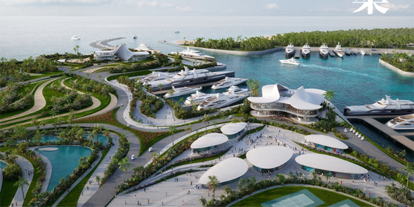 北美最大！扎哈事務所將打造巴哈馬超級游艇碼頭和賭場項目