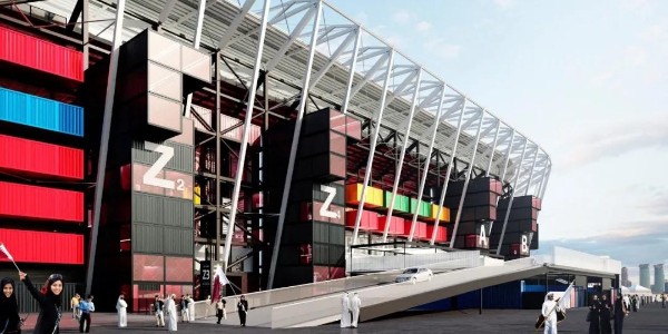 第一座完全可拆卸的集裝箱體育場(chǎng)即將建成，卡塔爾世界杯974體育場(chǎng)！