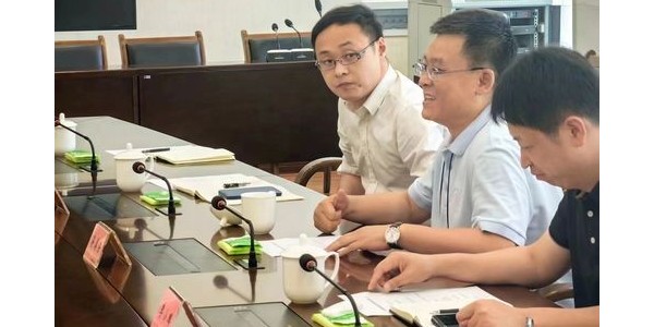 貴陽(yáng)市建筑設(shè)計(jì)院董事長(zhǎng)蔣美榮率隊(duì)參訪中共資陽(yáng)市委，開(kāi)展交流合作