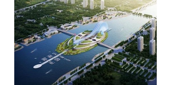 珠海橫琴新地標“天沐琴臺”封頂，設(shè)計汲取琵琶、古琴之靈感