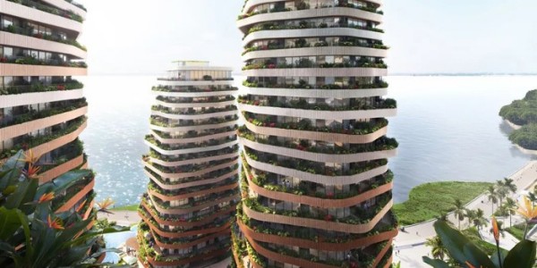 MVRDV 南美首個(gè)項(xiàng)目設(shè)計(jì)，六座住宅形成一個(gè)綠色山谷