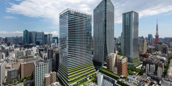 日本最高的住宅摩天樓，綠植覆蓋改善都市“微氣候”