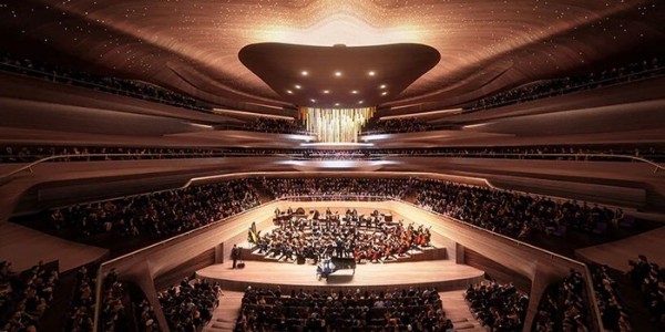 捷克伏爾塔瓦河愛樂音樂廳概念方案