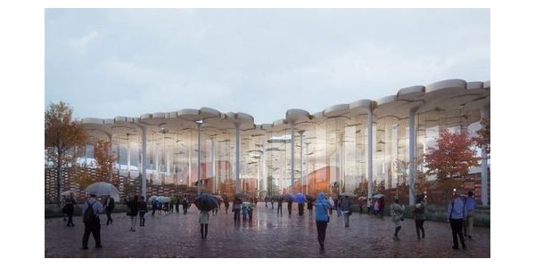 北京新地標(biāo)“森林書苑”已成型，一睹最新實景圖