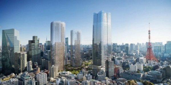 Pelli Clarke & Partners設(shè)計(jì)的日本第一高樓在東京封頂，將打造“城中之城”